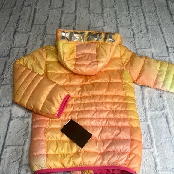 Nike Girls Just Do It Printed Jacket In Hyper Pink size 6 and 7 NEW WITH TAGS - Picture 5 of 12